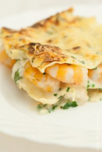 Lasagnes aux Crevettes | Cahier de gourmandises