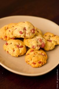 Biscuits Lardons Parmesan