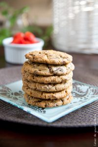 Cookies Chocolat Amande - Cahier de gourmandises