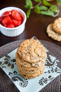 Cookies Chocolat Amande - Cahier de gourmandises