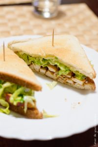 Croque pouletv - Cahier de gourmandises