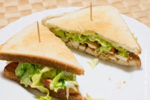 Croque poulet - Cahier de gourmandises