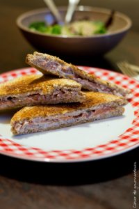 Croque Thon Ricotta - Cahier de gourmandises