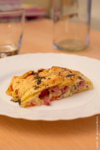 Feuillete Tomate Jambon