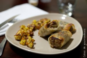 Keftas Croustillantes - Cahier de gourmandises