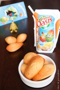 Madeleines Tropicales - Cahier de gourmandises