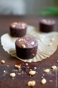 Muffins Chocolat Cacahuetes - Cahier de gourmandises