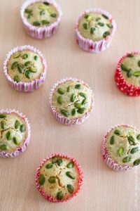 Muffins Citron Pistache - Cahier de gourmandises