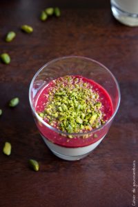 Pannacotta Framboises - Cahier de gourmandises