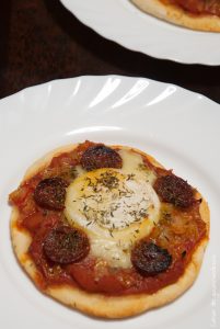 Pizza Chevre Chorizo