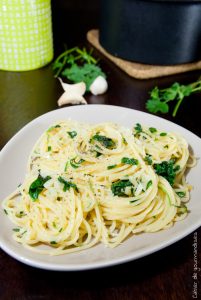 Spaguettis Herbes Fraiches - Cahier de gourmandises