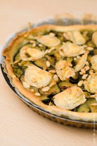 Tarte Courgettes Chevre