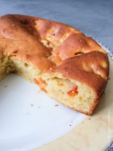 Gateau au yaourt aux abricots