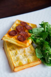 Gaufres au Boursin | Cahier de gourmandises