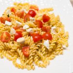 Pâtes Tomates Cerises Chevre| Cahier de gourmandises