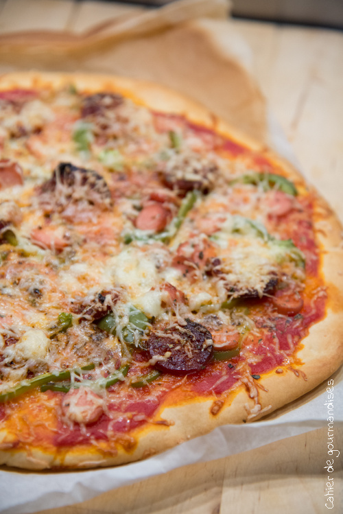 Pizza Chorizo Poivron