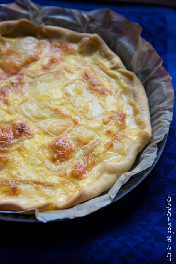 Tarte au Maroilles | Cahier de gourmandises