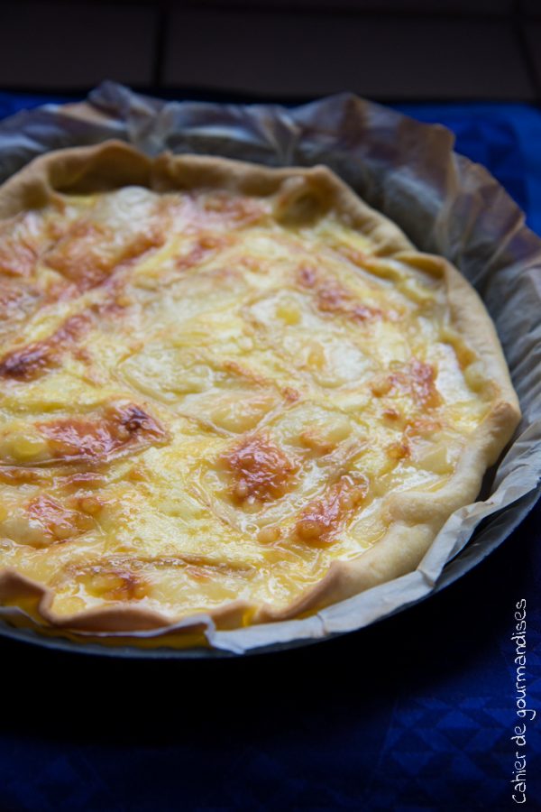 Tarte au Maroilles | Cahier de gourmandises
