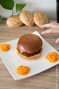 Hamburger végétarien | Cahier de gourmandises