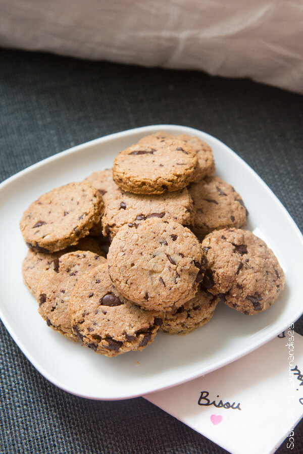 Biscuits avoine chocolat | Sobriété et gourmandises