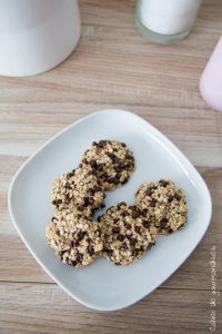 Biscuits flocons d'avoine et chocolat | Cahier de gourmandises