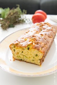 Cake vert courgette et poivron | Cahier de gourmandises