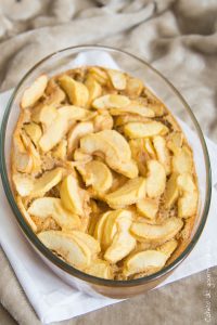 Clafouti aux pommes | Cahier de gourmandises