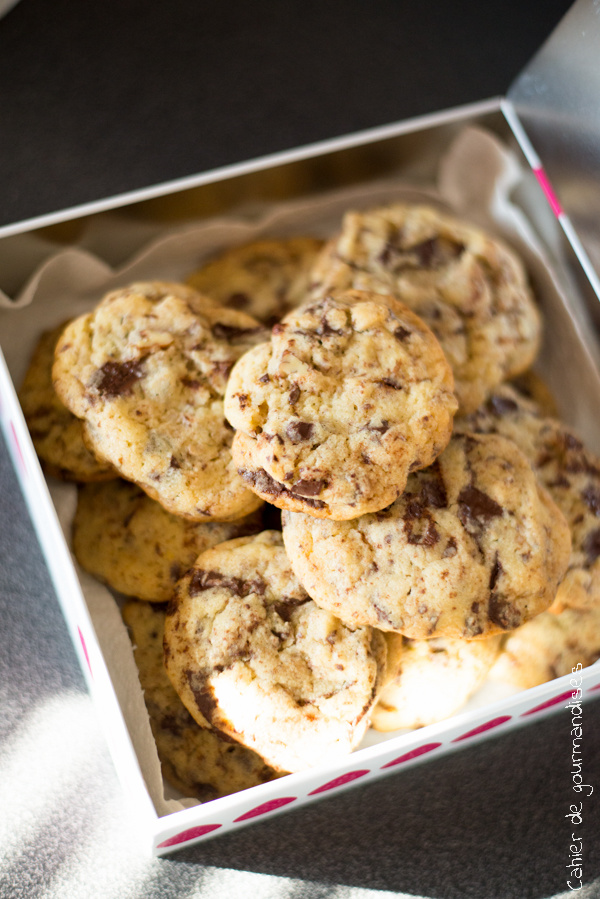 Cookies chocolat noix de pécan | Cahier de gourmandises