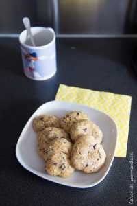 Cookies chocolat sans MG | Cahier de gourmandises