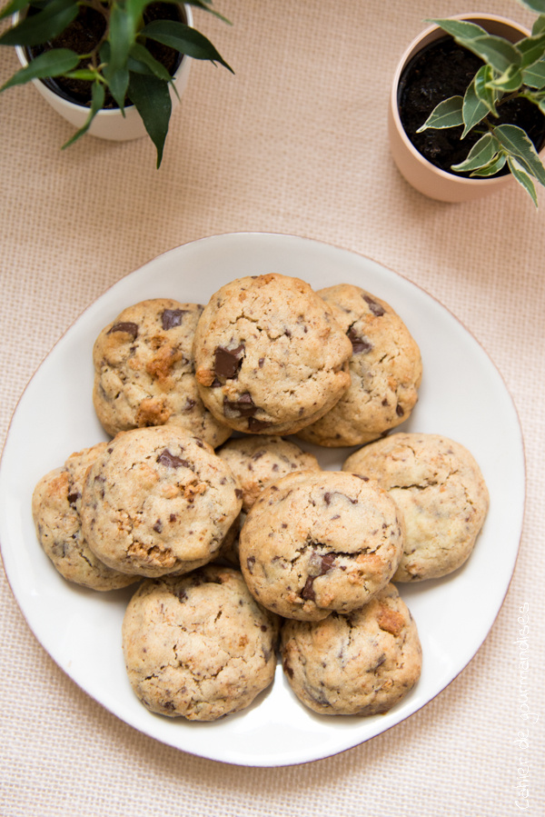 Cookies chocolat crackers | Cahier de gourmandises