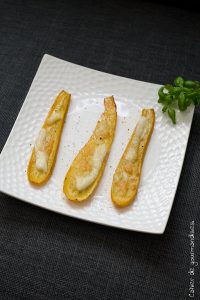 Courgettes Mozza | Cahier de gourmandises