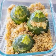 Courgettes farcies au quinoa | Cahier de gourmandises