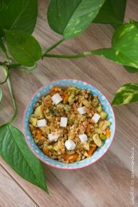 Epeautre carotte courgette | Cahier de gourmandises