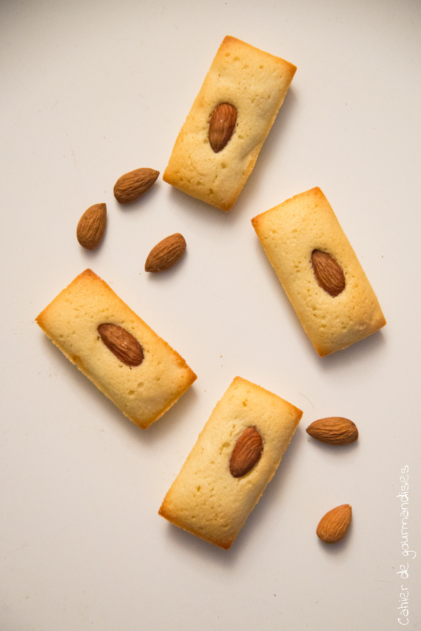 Financiers amandes citron | Cahier de gourmandises