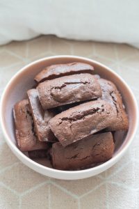 Financiers au chocolat | Sobriété et gourmandises