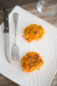 Galettes carottes chevre | Cahier de gourmandises