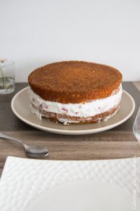 Gateau fraises chantilly | Cahier de gourmandises