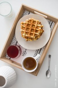 Gaufres légères à la compote | Cahier de gourmandises