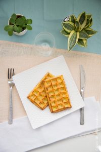 Gaufres au saumon fumé | Cahier de gourmandises