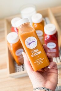 Jus légumes Yumi | Cahier de gourmandises