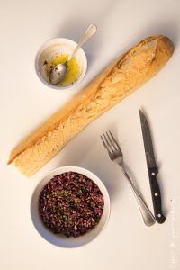 Salade de lentilles chou rouge grenade | Cahier de gourmandises