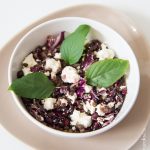 Salade de lentilles chou rouge grenade feta | Cahier de gourmandises