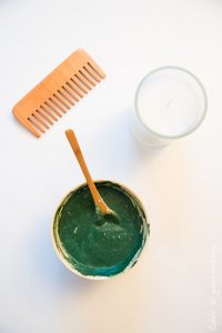 Masue cheveux spiruline | Cahier de gourmandises