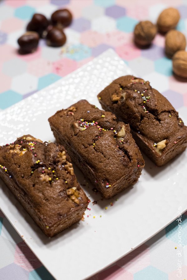 Mini-cakes au chocolat | Cahier de gourmandises