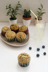 Muffins aux myrtilles | Cahier de gourmandises