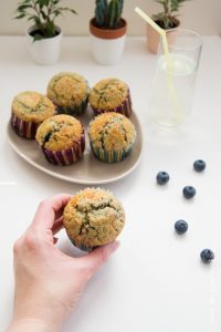 Muffins aux myrtilles | Cahier de gourmandises