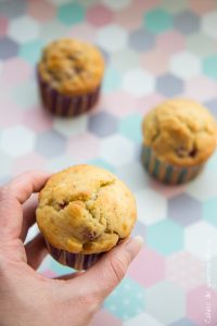 Muffins pommes et framboises | Cahier de gourmandises