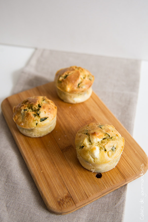 Muffins aux courgettes | Cahier de gourmandises