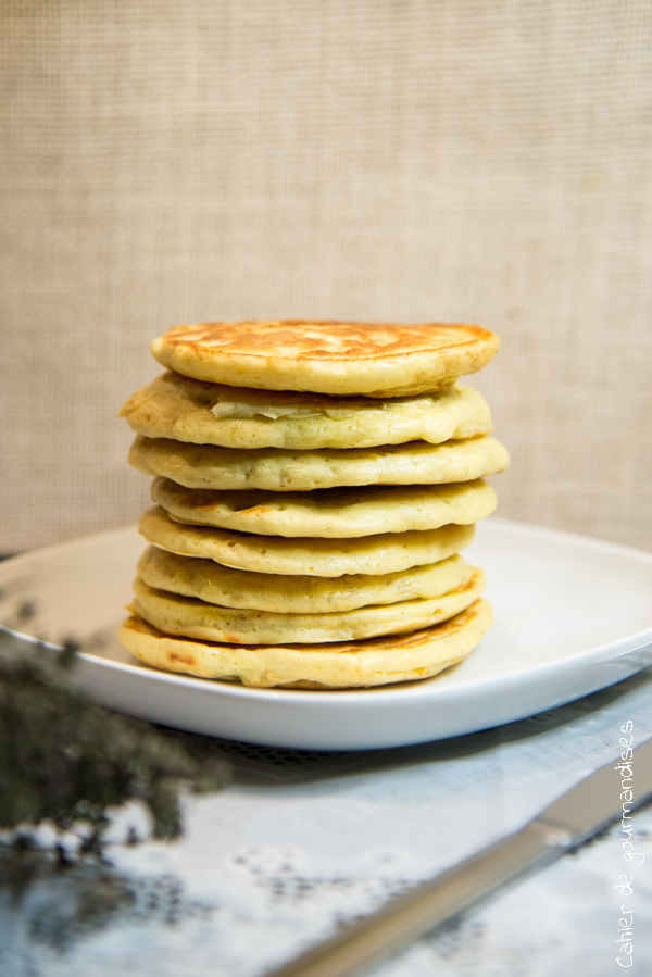 Pancakes aux flocons d'avoine | Cahier de gourmandises