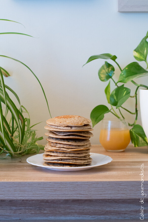 Pancakes vegan | Cahier de gourmandises